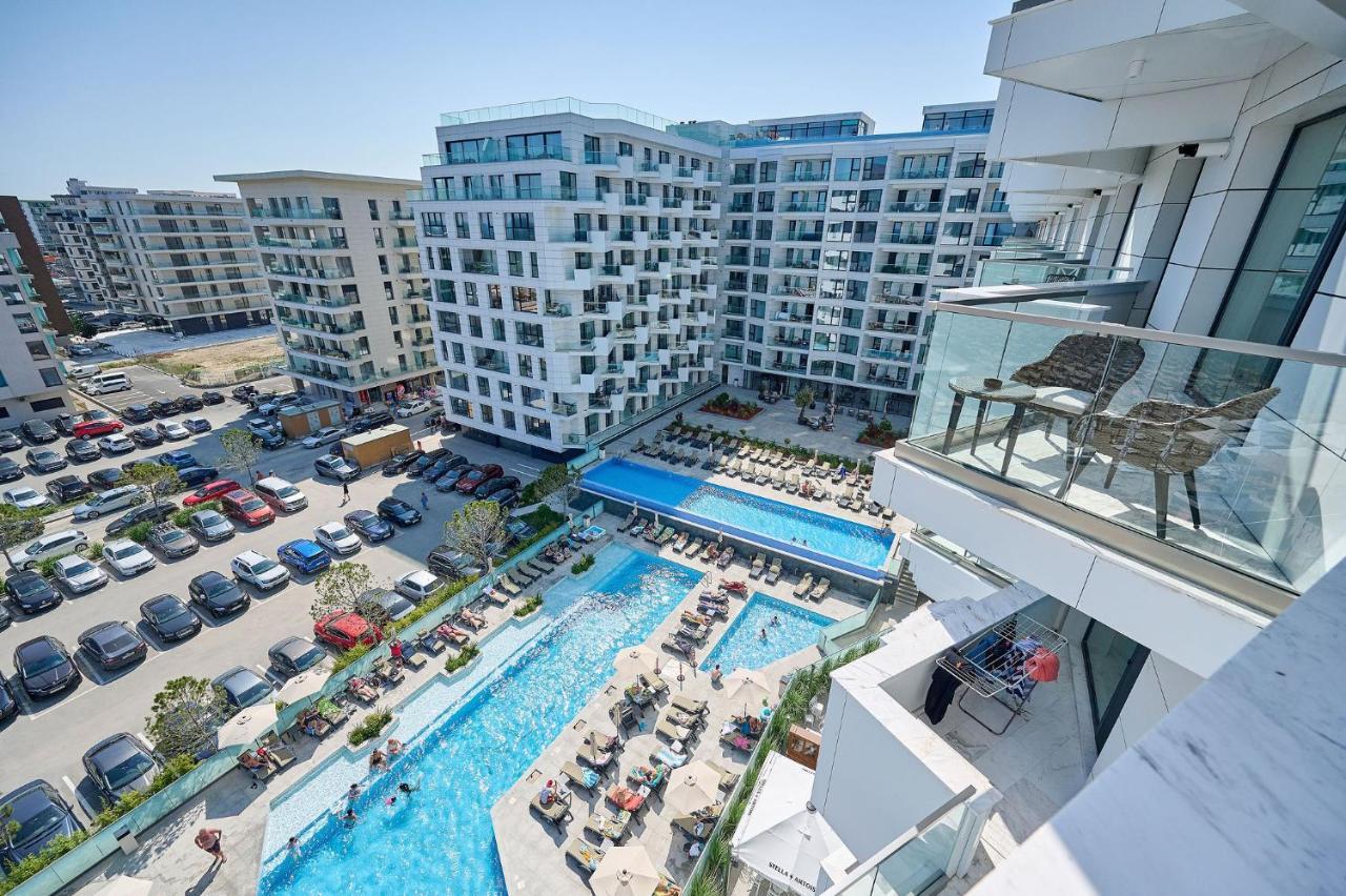 Beach Bliss Apartment In Infinity Beach Resort Parking Mamaia Dış mekan fotoğraf